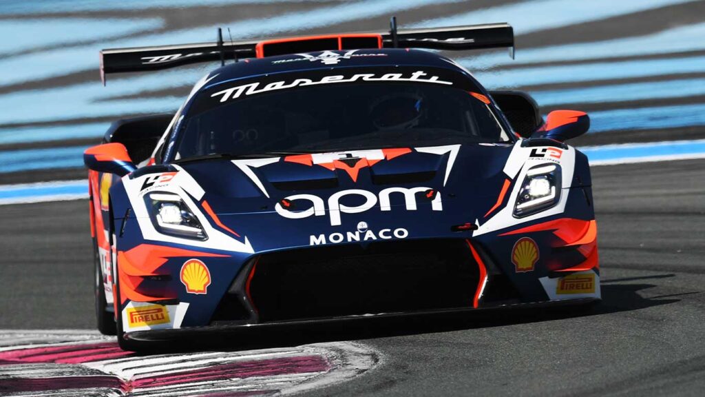 Maserati GT2 racer in the GT2 European Series