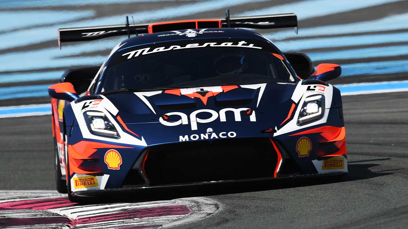 Maserati GT2 racer in the GT2 European Series